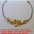 PULSEIRA NO BRUTO PRONTO PARA O BANHO -  PULSEIRA FEMININA COM CRISTAIS E CONECTOR -  TAMANHO 18,4CM - PESO 2,2GR - BRU3363 - Imagem 2