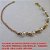PULSEIRA NO BRUTO PRONTO PARA O BANHO -  PULSEIRA FEMININA COM PÉROLAS - TAMANHO  20,0CM - PESO 2,0GR - BRU3328 - Imagem 3