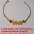 PULSEIRA NO BRUTO PRONTO PARA O BANHO -  PULSEIRA FEMININA COM CONECTORES DE FLOR  (COM PEDRINHA MARROM) E BORBOLETA -  TAMANHO 18,3CM - PESO 1,6GR - BRU0491 - Imagem 3