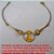 PULSEIRA NO BRUTO PRONTO PARA O BANHO -  PULSEIRA FEMININA COM CONECTORES DE FLOR  (COM PEDRINHA BRANCA) E NOSSA SENHORA -  TAMANHO 18,0CM - PESO 1,7GR - BRU3339 - Imagem 2
