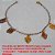 PULSEIRA NO BRUTO PRONTO PARA O BANHO -  PULSEIRA FEMININA COM PINGENTES DE  ''CORAÇÕES'' - TAMANHO 19,0CM - PESO 1,4GR -  BRU2244 - Imagem 1