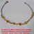 PULSEIRA NO BRUTO PRONTO PARA O BANHO -  PULSEIRA FEMININA COM CRISTAIS E BUZIOS -  TAMANHO 19,5CM - PESO 1,6GR - BRU2336 - Imagem 3