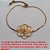 PULSEIRA NO BRUTO PRONTO PARA O BANHO -  PULSEIRA FEMININA AJUSTÁVEL TODA EM ALTA  FUSÃO COM CONECTOR DE ROSAS - PESO 3,1GR -  BRU3277 - Imagem 3
