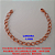 PULSEIRA NO BRUTO PRONTO PARA O BANHO PULSEIRA 1X1 LARGURA 8,2MM - 18CM COM  FECHO LAGOSTA -PESO 6,5GR - BRU3474 - Imagem 2