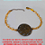 PULSEIRA NO BRUTO PRONTO PARA O BANHO CORRENTE CADEADO LONGOFACETADO FIO 1,0 ENTREMEIO EM ALTA FUSÃO TAMANHO 3CM 18CM+EXTENSOR - PESO 5GR - BRU810A - Imagem 2