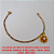 PULSEIRA NO BRUTO PRONTO PARA O BANHO PULSEIRA SIMPLES E DELICADA - 18CM - PESO 2,5GR - BRU1326 - Imagem 1