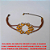 PULSEIRA NO BRUTO PRONTO PARA O BANHO COM CORRENTE ELLO PORTUGUES DUPLA COM DUAS PEDRAS DE ZIRCONIA - 15CM+EXTENSOR PESO 5,4GR - BRU2430 - Imagem 2