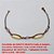 PULSEIRA NO BRUTO PRONTO PARA O BANHO -  PULSEIRA FEMININA COM CONECTORES DE  MIÇANGAS DE CRISTAIS - TAMANHO:18,5CM -  PESO:2,0GR - BRU3686 - Imagem 1