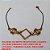 PULSEIRA NO BRUTO PRONTO PARA O BANHO -  PULSEIRA FEMININA COM CONECTOR DE  LOSANGO - TAMANHO:19,4CM - PESO:1,8GR -  BRU3629 - Imagem 3