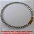 PULSEIRA NO BRUTO PRONTO PARA O BANHO  (A09)COM  ''FECHO GAVETA DE LATÃO CORRENTE DE ALUMINIO ''25CM ''- PESO 4,8GR -  LARGURA DA CORRENTE 5MM - BRU4479 - Imagem 2