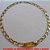 PULSEIRA NO BRUTO PRONTO PARA O BANHO  (118) CORRENTE ELLO BATIDO - COM FECHO GAVETA COM TRAVA - PESO 4.5GR - LARGURA DA CORRENTE 4.4MM  CORRENTE ELLO BATIDO ''25CM'' BRU1254 - Imagem 2