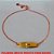 PULSEIRA BRUTO PRONTO PARA BANHO  COM CORRENTE VENEZIANA AJUSTAVEL (REGULAVEL) COM CHAPINHA hello kitty - PESO 2,4GR BRU0375 - Imagem 1