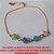 PULSEIRA NO BRUTO PRONTO PARA BANHO  (PESO 3,1GR) CORRENTEVENEZIANA AJUSTAVEL  CONTAS SEXTAVADAS DE PEDRA NATURAL DE 7MM TAMANHO 18CM+EXTENSOR  BRU0624 - Imagem 2