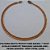 PULSEIRA BRUTO PRONTO PARA BANHO ( ''18CM'' ) (XCD4.0)CORRENTE TRANÇADA LARGURA 4MM -  FECHO LAGOSTA - PESO TOTAL 3,5GR BRU0217 - Imagem 1
