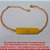 PULSEIRA NO BRUTO PRONTO PARA O BANHO COM CHAPINHA DE 4X1CM - COM ORAÇÃO DO  PAI NOSSO - COM CORRENTE ELLO PORTUGUES E FECHO LAGOSTA 18CM+EXTEN.PESO 2,7GR- BRU5288 - Imagem 2