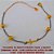 PULSEIRA NO BRUTO PRONTO PARA O BANHO TAMANHO 18CM - COM CONTAS DE LATÃO DE 6MM  1.5GR - COM EXTENSOR) BRU0933 - Imagem 1