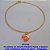 PULSEIRA NO BRUTO PRONTO PARA O BANHO COM CORRENTE RABO DE RATO - TAMANHO 23CM - BRU368 - Imagem 1