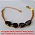 PULSEIRA BRUTO PRONTO PARA BANHO  COM CORRENTE ELLO PORTUGUES DUPLA  COM FECHO LAGOSTA - 16CM+EXTENSOR BASE EM ALTA FUSÃO - ZIRCONIA 10X14MM -  PESO 10GR - BRU1143 - Imagem 1