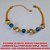 PULSEIRA NO BRUTO PRONTO PARA BANHO CORRENTE ELLO PORTUGUES DUPLA - FECHO LAGOSTA - COM CONTAS EM PORCELANA DE 8MM  - TAMANHO 18CM - PESO 6,6GR COM EXTENSOR - BRU1178 - Imagem 2