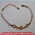 PULSEIRA NO BRUTO PRONTO PARA BANHO  CORRENTE TODA EM CORAÇÃO -  FECHO LAGOSTA COM OLHO GREGO DE CORAÇÃO- (PESO 1,8GR) TAMANHO 18CM+EXTENSOR BRU2310 - Imagem 2