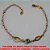 PULSEIRA NO BRUTO PRONTO PARA BANHO  CORRENTE TODA EM CORAÇÃO -  FECHO LAGOSTA COM OLHO GREGO DE CORAÇÃO- (PESO 1,8GR) TAMANHO 18CM+EXTENSOR BRU1538 - Imagem 2