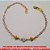 PULSEIRA NO BRUTO PRONTO PARA BANHO  CORRENTE TODA EM CORAÇÃO -  FECHO LAGOSTA COM OLHO GREGO DE CORAÇÃO- (PESO 1,8GR) TAMANHO 18CM+EXTENSOR BRU2439 - Imagem 1