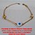 PULSEIRA NO BRUTO PRONTO PARA BANHO  (PESO 3,0GR) CORRENTE ELLO PORTUGUES COM ENTREMEIO DE PINO E CONCHAS E PEDRA DE OLHO GREGO 10MM - COM FECHO LAGOSTA - 18CM+EXTENSOR BRU0432 - Imagem 1