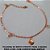 PULSEIRA NO BRUTO PRONTO PARA O BANHO PESO 2,7GR ) COM CORRENTINHA SIMPLES  E FECHO LAGOSTA C- TAMANHO 19CM + EXTENSOR  BRU3299 - Imagem 2