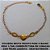 PULSEIRA BRUTO PRONTO PARA O BANHO  PESO 1,7GR) CORRENTE TODA EM CORAÇÃO COM FECHO LAGOSTA - 18CM+EXTENSOR BRU4524 - Imagem 2