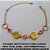 PULSEIRA  BRUTO PRONTO PARA O BANHO  PESO TOTAL 3,9GR) - COM CORRENTE ELLO   PORTUGUES 18CM+EXTENSOR- FECHO LAGOSTA RED 12MM C/ ESPIRITO SANTO VAZADO  BRU0285 - Imagem 1