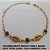 PULSEIRA BRUTO PRONTO PARA O BANHO  PESO TOTAL 2,9GR) - COM CORRENTE TODA EM CORAÇÃO 18CM+EXTENSOR-  FECHO LAGOSTA - CRISTAL  BUZIOS  BRU0056 - Imagem 1