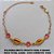 PULSEIRA BRUTO PRONTO PARA O BANHO  PESO TOTAL 2,4GR) - COM CORRENTE TODA EM CORAÇÃO 18CM+EXTENSOR-  FECHO LAGOSTA - CRISTAL  BUZIOS  BRU0073 - Imagem 2
