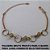 PULSEIRA BRUTO PRONTO PARA O BANHO  PESO 3,0GR) CORRENTE ELLO PORTUGUES COM ENTREMEIO BOLAS DE 6MM DIAMANTADA  FECHO LAGOSTA - 18CM+EXTENSOR  BRU0662 - Imagem 1
