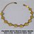 PULSEIRA BRUTO PRONTO PARA O BANHO  PESO 4,7GR)  PINGENTE TREVO  8MM (109)FECHO LAGOSTA - TAMANHO  18CM+EXTENSOR - BRU0018 - Imagem 1