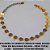 PULSEIRA NO BNRUTO PRONTO PARA BANHO TODA EM BOLINHAS DE 6MM - PESO TOTAL 2,1GR - TAMANHO 17CM+EXTENSOR -  BRU3333 - Imagem 1