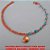 PULSEIRA BRUTO PRONTO PARA BANHO CORRENTE DELICADA - TAMANHO 18CM COM FECHO LAGOSTA - TODA EM CRISTAL LEITOSO COLORIDO - PESO TOTAL 3,2GR - BRU3145 - Imagem 1