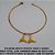 PULSEIRA BRUTO PRONTO PARA O BANHO PESO TOTAL 2,GR CORRENTE RABO DE RATO COM  (3817) PINGENTE RABO DE BALEIA 13MM ESTAMPADO TAMANHO 20CM - BRU0813 - Imagem 2