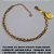 PULSEIRA NO BRUTO PRONTO PARA BANHO CORRENTE CARTIER DUPLA - TAMANHO 20CM + EXTENSOR - FECHO LAGOSTA - PESO 4,7GR (1863) SAO BENTO 15MM EM PE - BRU3331 - Imagem 2