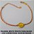 PULSEIRA BRUTO PRONTO PARA BANHO  COM CORRENTINHA 18CM+EXTENSOR FECHO LAGOSTA- PINGENTE SAO BENTO (3225)14MM - PESO TOTAL 2,8GR BRU2375 - Imagem 2