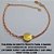PULSEIRA NO BRUTO PRONTO PARA O BANHO  COM CORRENTE DE 18CM+EXTENSOR  (1974)RED 12MM 1 LAD APARECIDA 1 LAD ORAÇ PESO TOTAL 3,1GR BRU2695 - Imagem 1