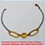 PULSEIRA NO BRUTO PRONTO PARA O BANHO -  PULSEIRA FEMININA COM CONECTOR DO SANTO  SÃO JUDAS - TAMANHO:18,7CM - PESO:1,8R -  BRU3735 - Imagem 3