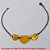 PULSEIRA NO BRUTO PRONTO PARA O BANHO -  PULSEIRA FEMININA COM CORAÇÕES - TAMANHO: 19,0CM - PESO:2,1GR - BRU3722 - Imagem 1
