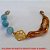 PULSEIRA NO BRUTO PRONTO PARA O BANHO -  PULSEIRA FEMININA COM PEDRA NATURAL  SEXTAVADA,CONECTOR VAZADO E ''CORRENTES'' -  TAMANHO:19,4CM - PESO:20,5GR - BRU3861 - Imagem 3