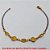PULSEIRA NO BRUTO PRONTO PARA O BANHO -  PULSEIRA FEMININA COM BUZIOS E CONCHAS -  TAMANHO:18,9CM - PESO:1,8GR - BRU3941 - Imagem 1