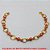 PULSEIRA NO BRUTO PRONTO PARA O BANHO -  PULSEIRA FEMININA DE ''BOLINHAS'' DE 6MM E ARGOLAS - TAMANHO:19,8CM - PESO:4,0GR -  BRU3903 - Imagem 3