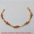 PULSEIRA NO BRUTO PRONTO PARA O BANHO -  PULSEIRA FEMININA COM ''BOLINHAS'' DE 6MM -  TAMANHO:17,8CM - PESO:2,1GR - BRU3902 - Imagem 3