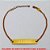 PULSEIRA NO BRUTO PRONTO PARA O BANHO -  PULSEIRA FEMININA COM CORRENTE ELLO  PORTUGUES+EXTENSOR COM PLACA COM A  PALAVRA JESUS  - TAMANHO:21,3CM - PESO:4,3GR -  BRU3877 - Imagem 2