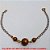 PULSEIRA NO BRUTO PRONTO PARA O BANHO -  PULSEIRA FEMININA COM BOLINHAS DE RESINA  DE 9MM\5MM - TAMANHO:17,8CM - PESO:1,9GR -  BRU3934 - Imagem 2