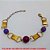 PULSEIRA NO BRUTO PRONTO PARA O BANHO -  PULSEIRA FEMININA COM BOLAS SEXTAVADA DE  9MM E BOLA DE RESINA DE 12MM - TAMANHO: 23,4CM - PESO:11,4GR - BRU2447 - Imagem 2