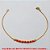 PULSEIRA NO BRUTO PRONTO PARA O BANHO -  PULSEIRA FEMININA COM CORRENTE (L11)  IMPORTADA COM MIÇANGAS E BOLINHAS DE  LATÃO DE 2MM - TAMANHO:18,5CM - PESO:0,9GR -  BRU3024 - Imagem 3